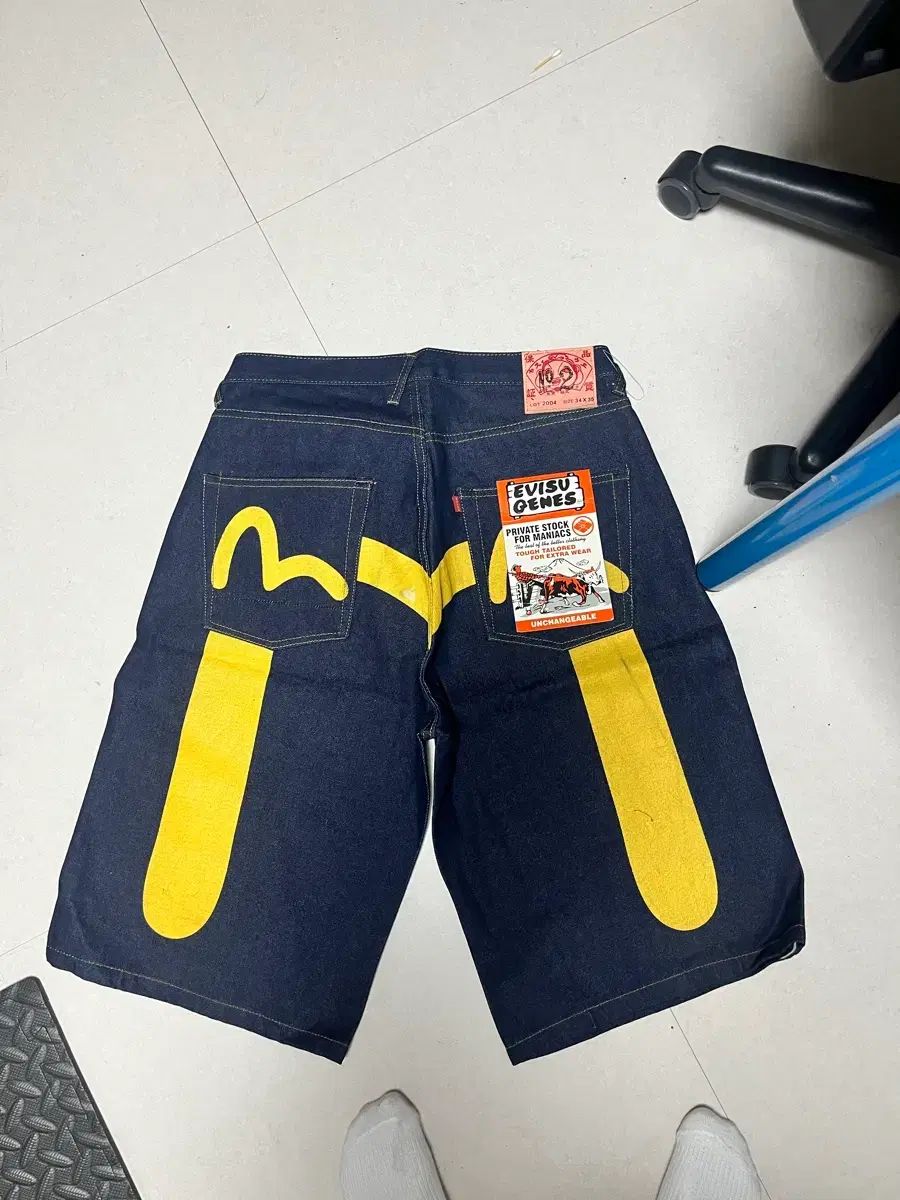 EVISU エヴィス バミューダ 新品 34