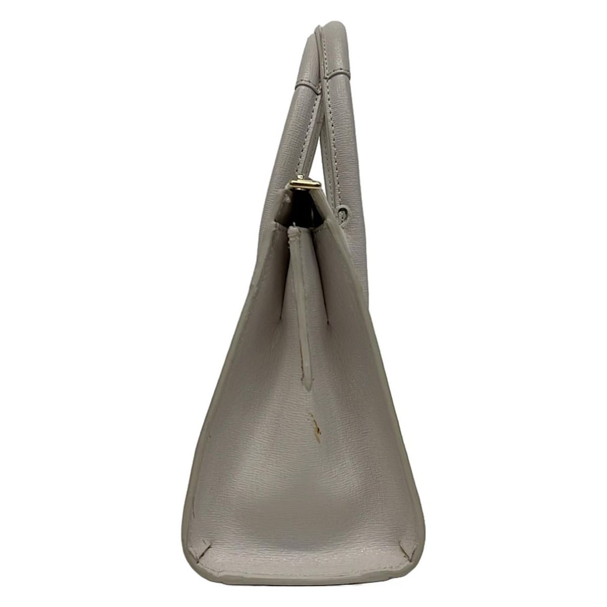 FURLA(フルラ) ハンドバッグ - ピンクベージュ レザー - メルカリ