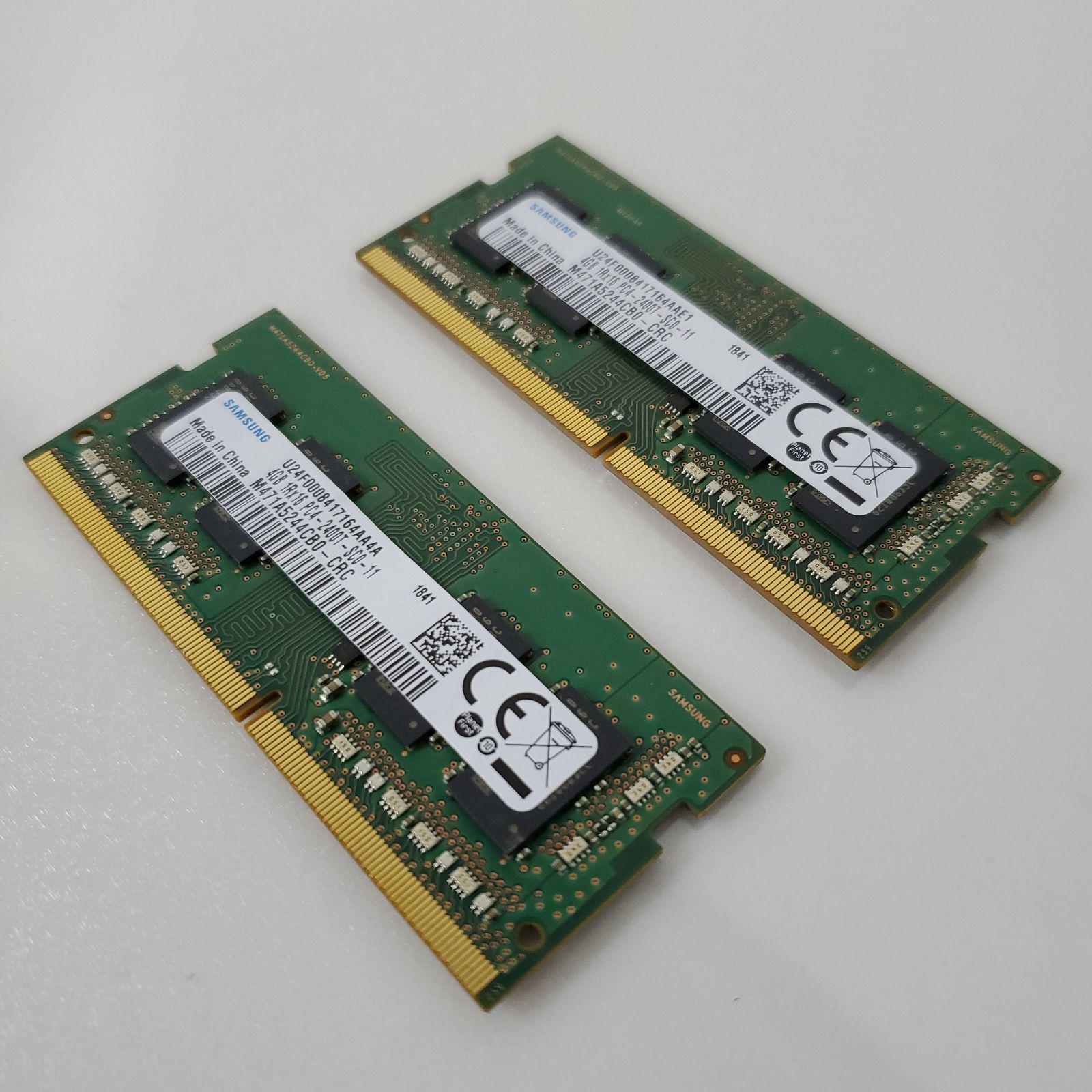 SAMSUNG ノートPC用DDR4-2400 (PC4-19200) 合計メモリ8GB（4GB×2）4GB