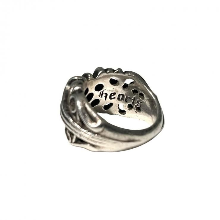 CHROME HEARTS クロムハーツ K&T KTリング 指輪 シルバー 16.5号 ☆美 CHROME HEARTS クロムハーツ K&T KTリング 指輪 シルバー 16.5号 ☆美