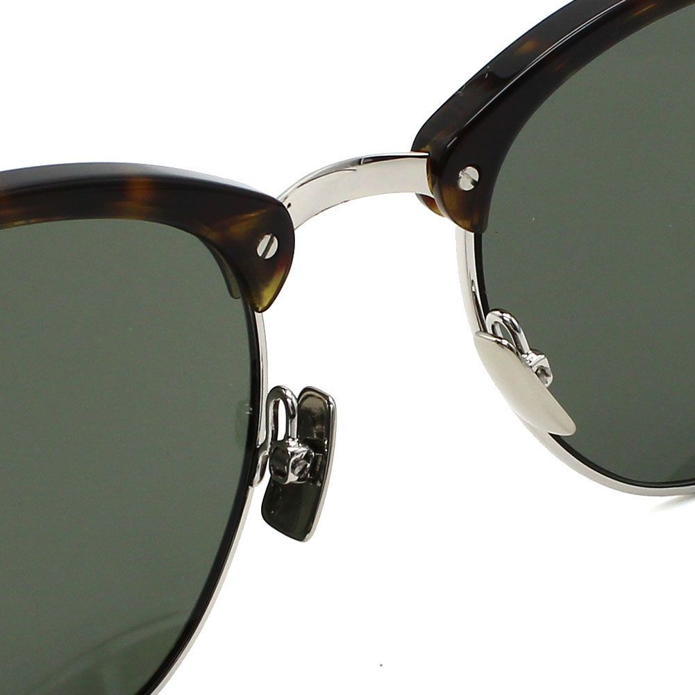 サンローラン SAINT LAURENT SL108 015 サングラス ノーズパット UVカット 紫外線カット メンズ レディース グリーン ハバナ シルバー