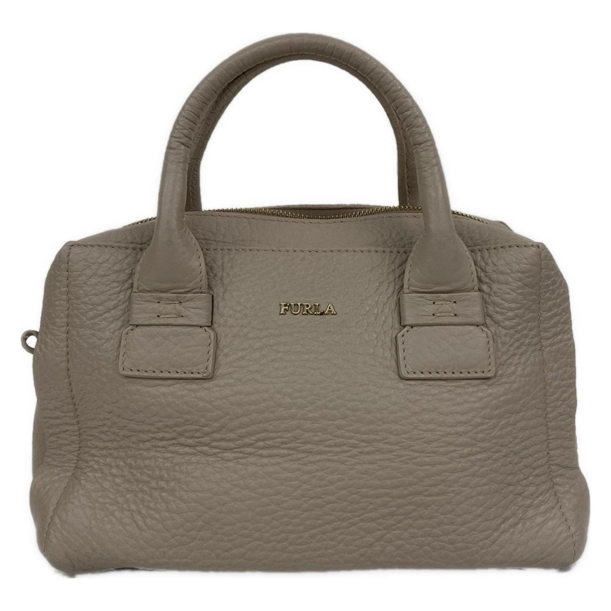 FURLA(フルラ) ハンドバッグ カプリッチョ ピンクベージュ ミニバッグ 