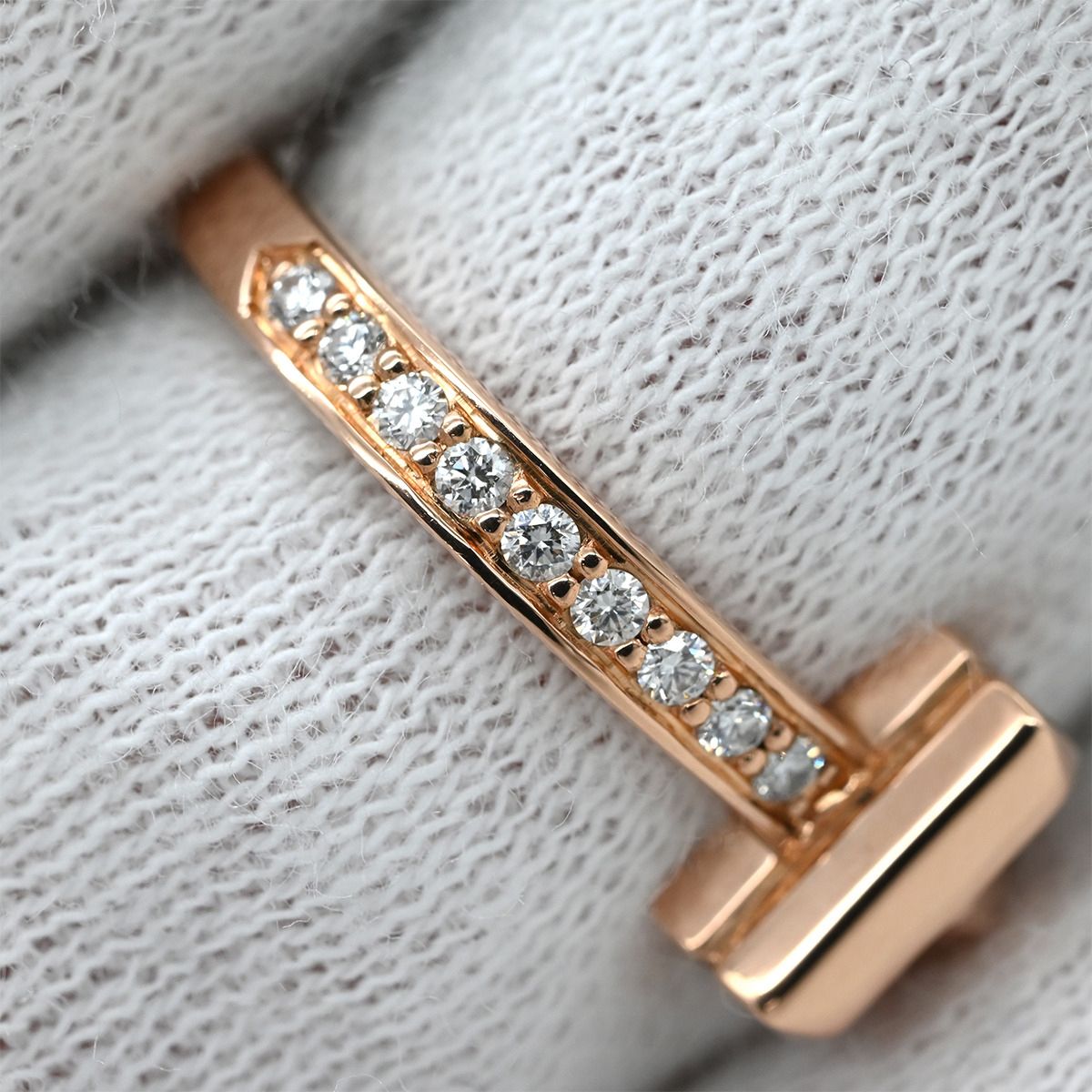 ティファニー Tiffany & Co リング 指輪 T ワン ナロー ダイヤ ローズ