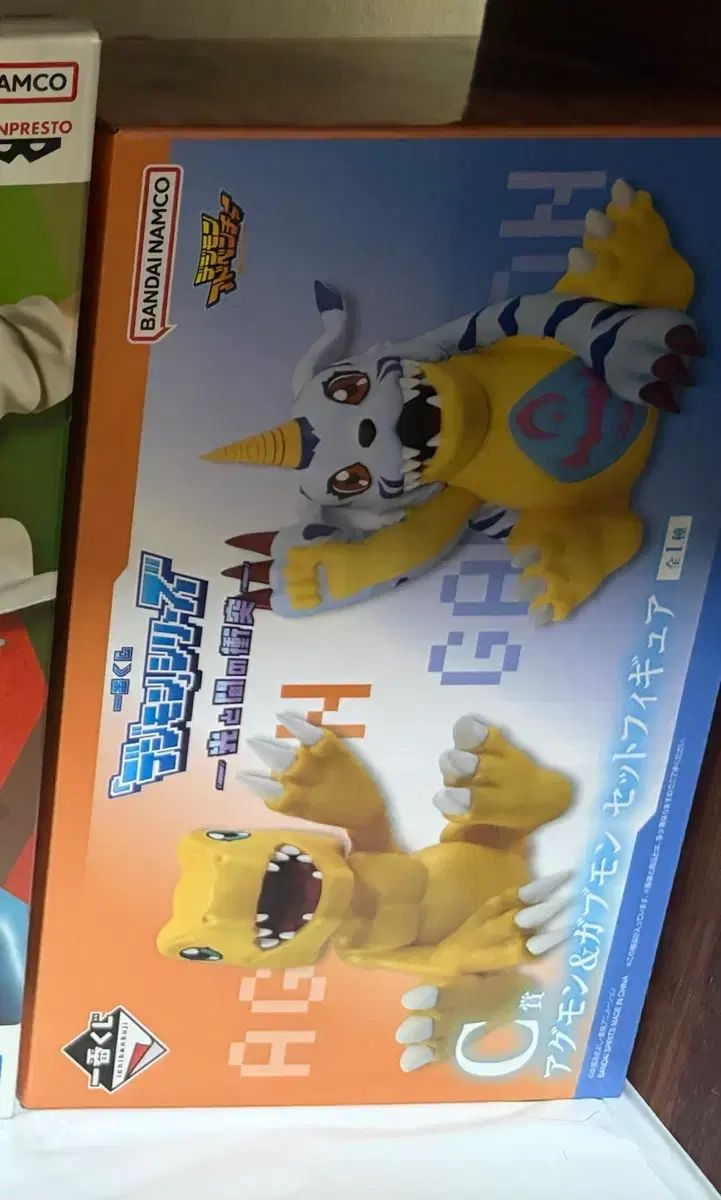 一番くじ C賞 アグモン パピモン フィギュア 出品