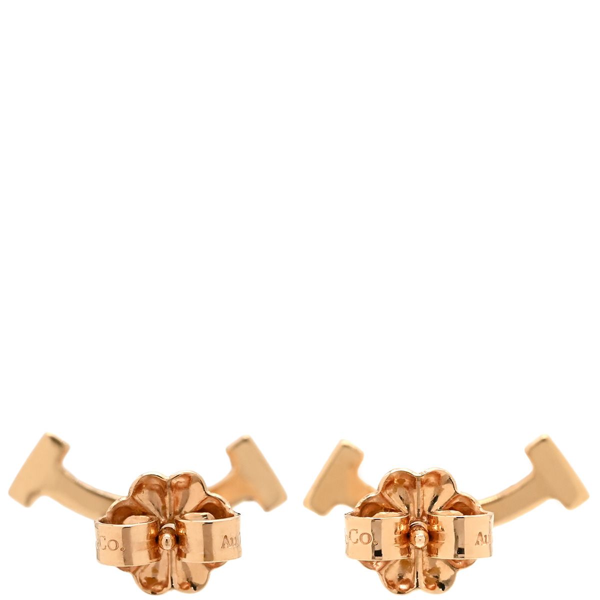 ティファニー Tiffany & Co ピアス Tスマイル ミニ ダイヤ ローズ