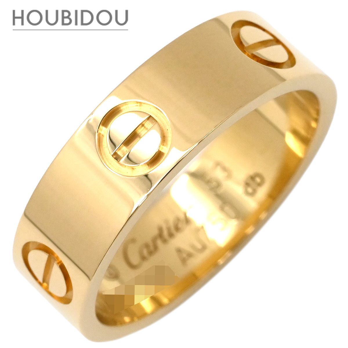 カルティエ Cartier リング 指輪 ラブリング イエローゴールド #53
