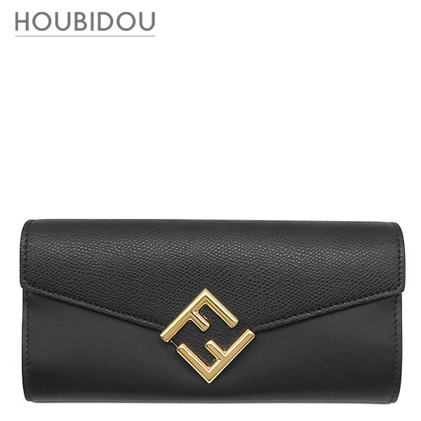 フェンディ Fendi 長財布 FFダイヤモンド コンチネンタルウォレット