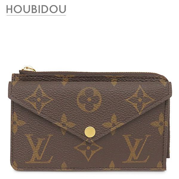 ルイヴィトン Louis Vuitton コインケース カードケース ポルト カルト レクト ヴェルソ モノグラムキャンバス モノグラム ゴールド金具 小銭入れ M69431 RFID【中古】