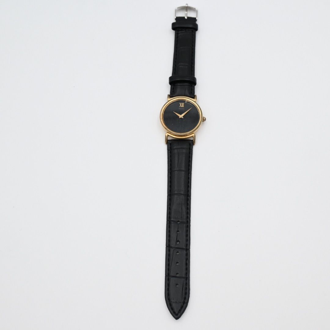 稼働品】SEIKO セイコー 手巻き 2220-0530 シャリオ ラウンド ローマン