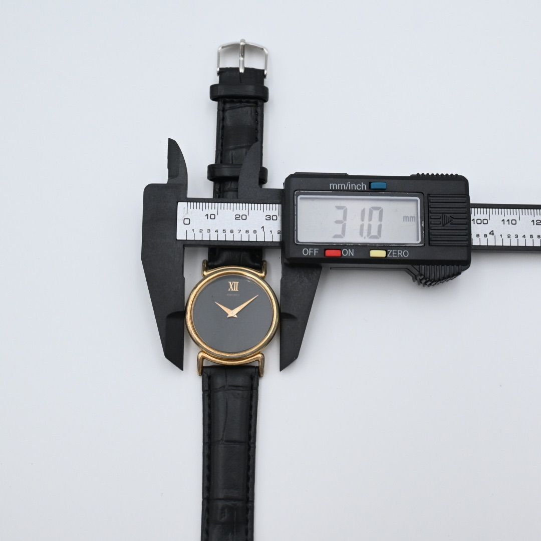 稼働品】SEIKO セイコー 手巻き 2220-0530 シャリオ ラウンド ローマン
