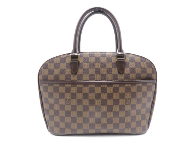 LOUIS VUITTON ルイ・ヴィトン バッグ サリア・オリゾンタル ダミエ バッグ N51282 ハンドバッグ ダミエキャンバス/ダミエ ブラウン レディース【中古】【431】