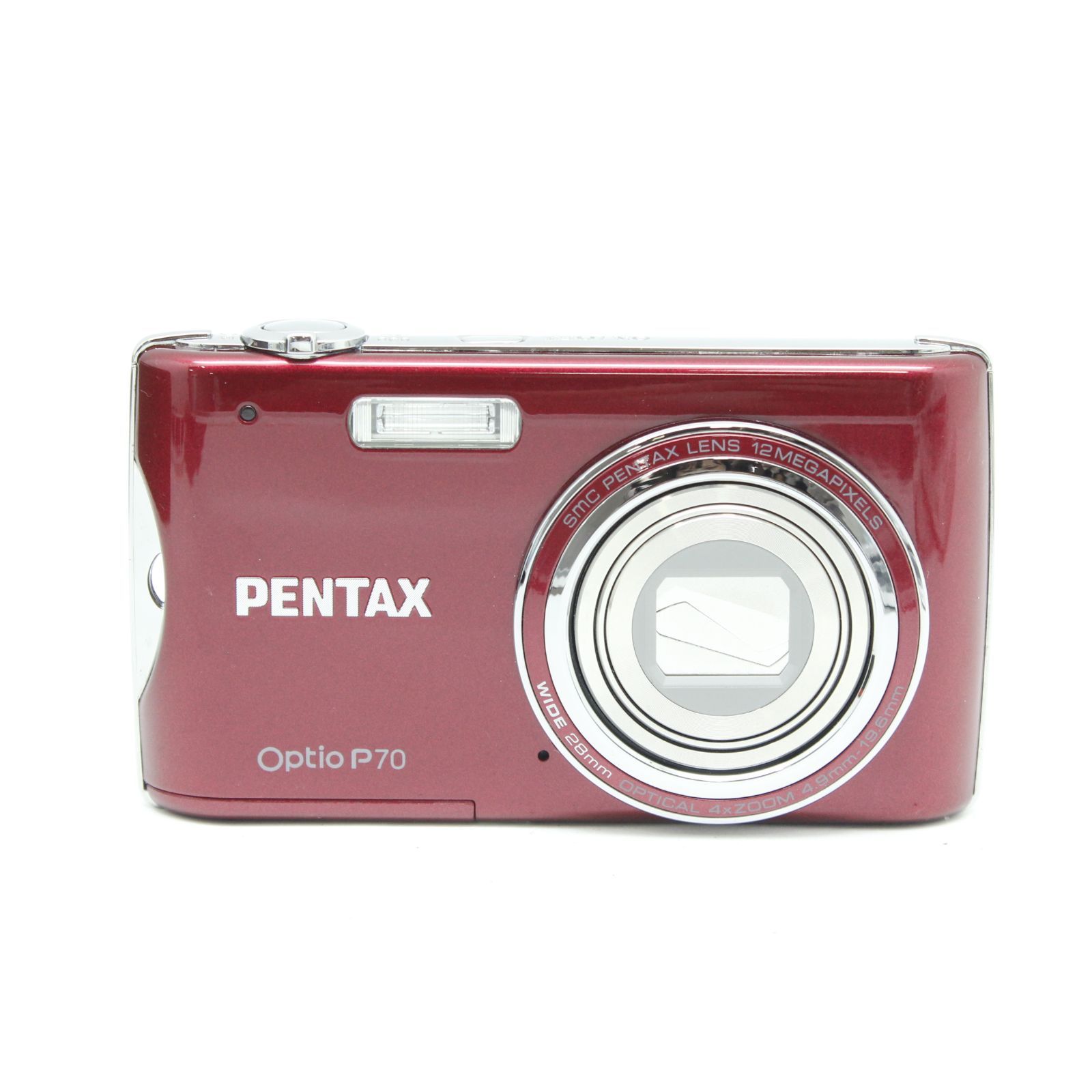 PENTAX Optio P70 レッド 本体　美品元箱有りお値下げ PENTAX Optio P70 レッド - メルカリ