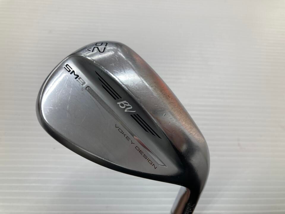 タイトリスト VOKEY SM9 ツアークローム 62度 BV105 ウェッジ 中古