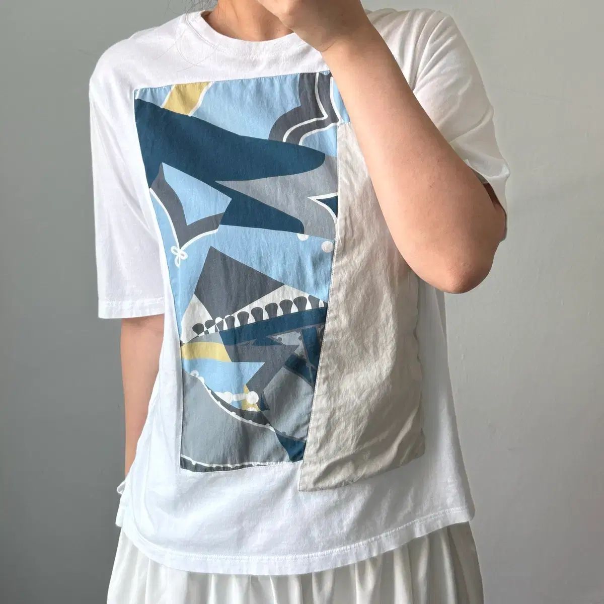M Hermes 白 半袖Tシャツ