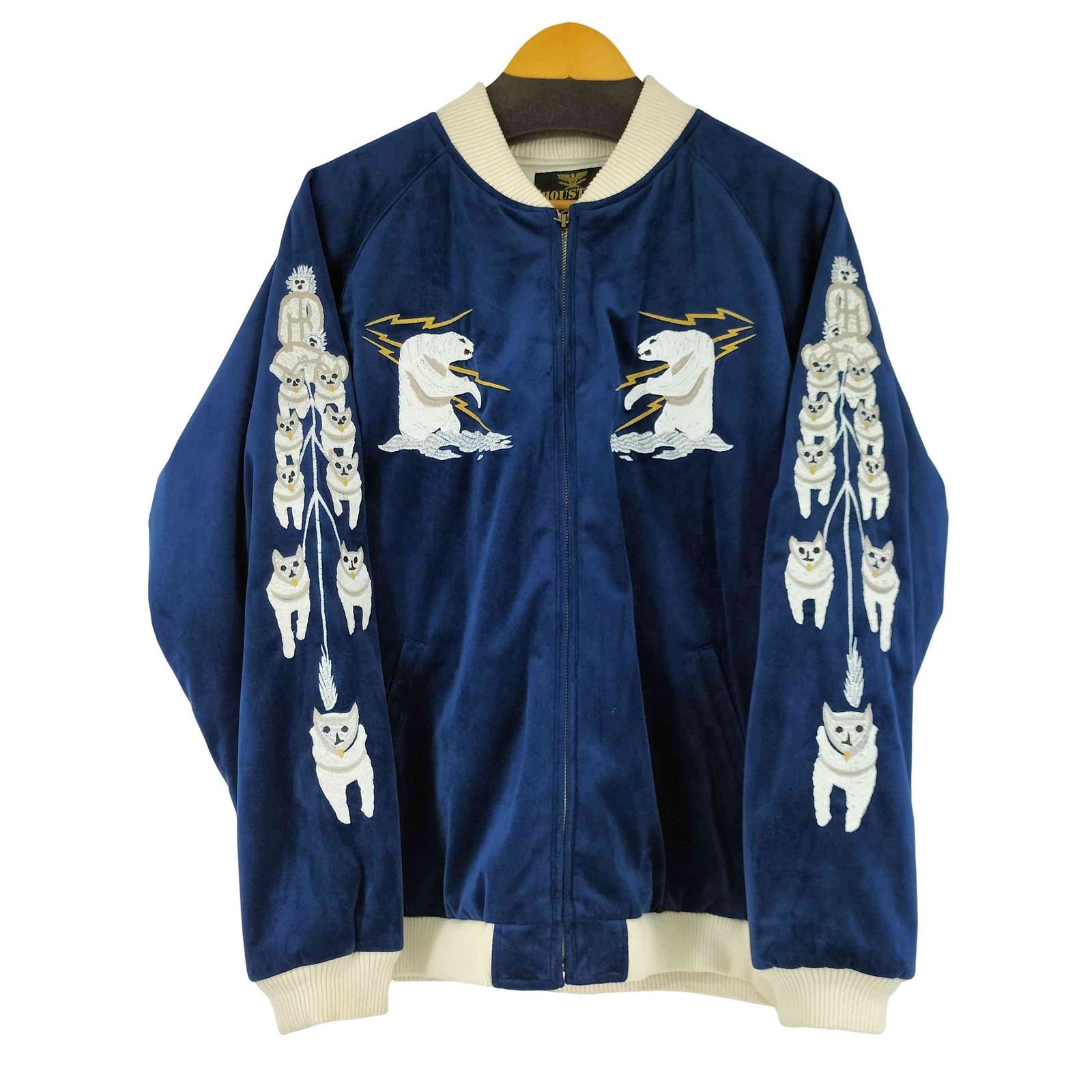 ヒューストン HOUSTON 別珍 スーベニアジャケット メンズ import：XXL