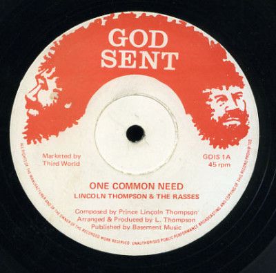 12” Prince Lincoln Thompson & The One Common Need GDIS1 God Sent Records /00250