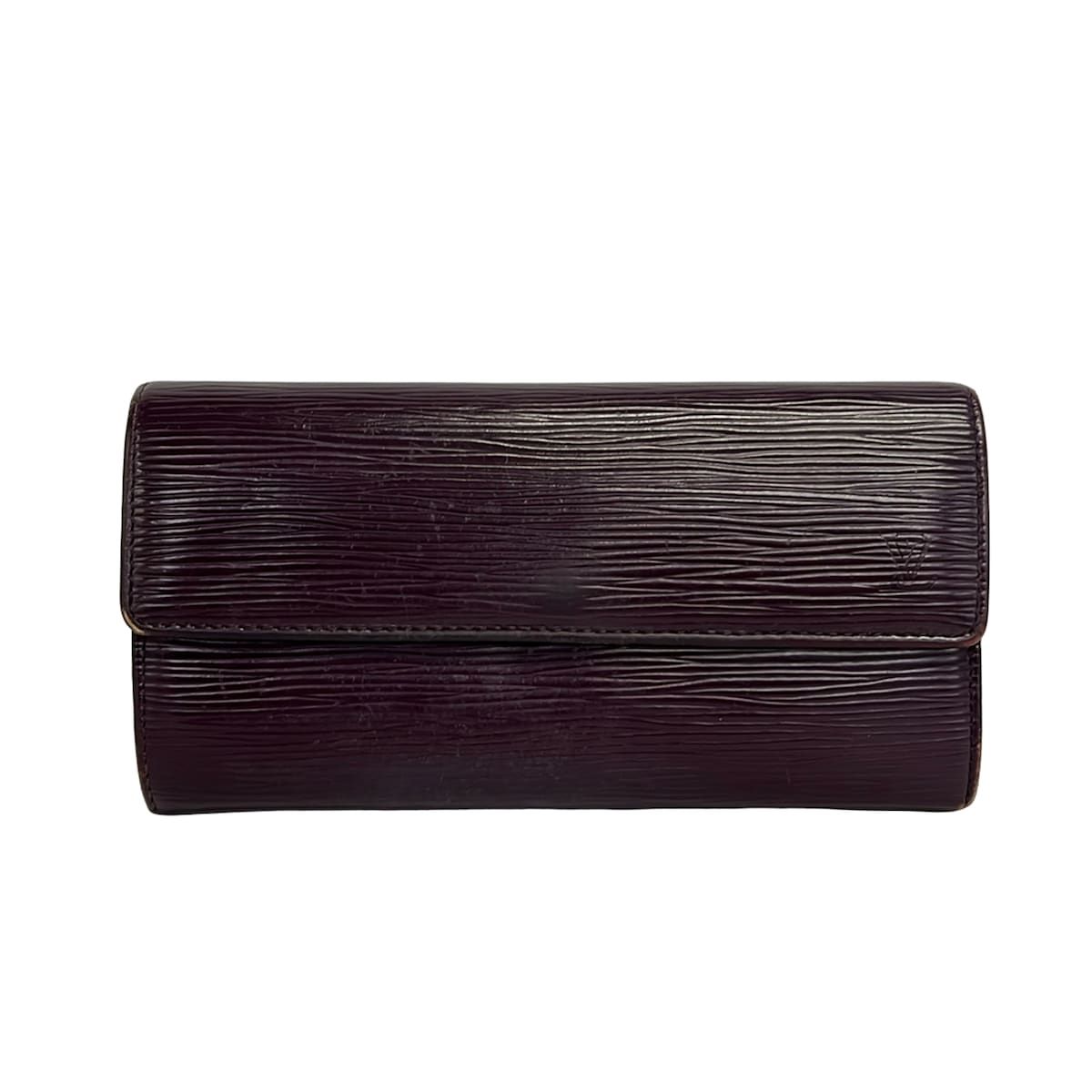 LOUIS VUITTON(ルイヴィトン) 長財布 エピ ポルトフォイユサラ M6374K カシス レザー