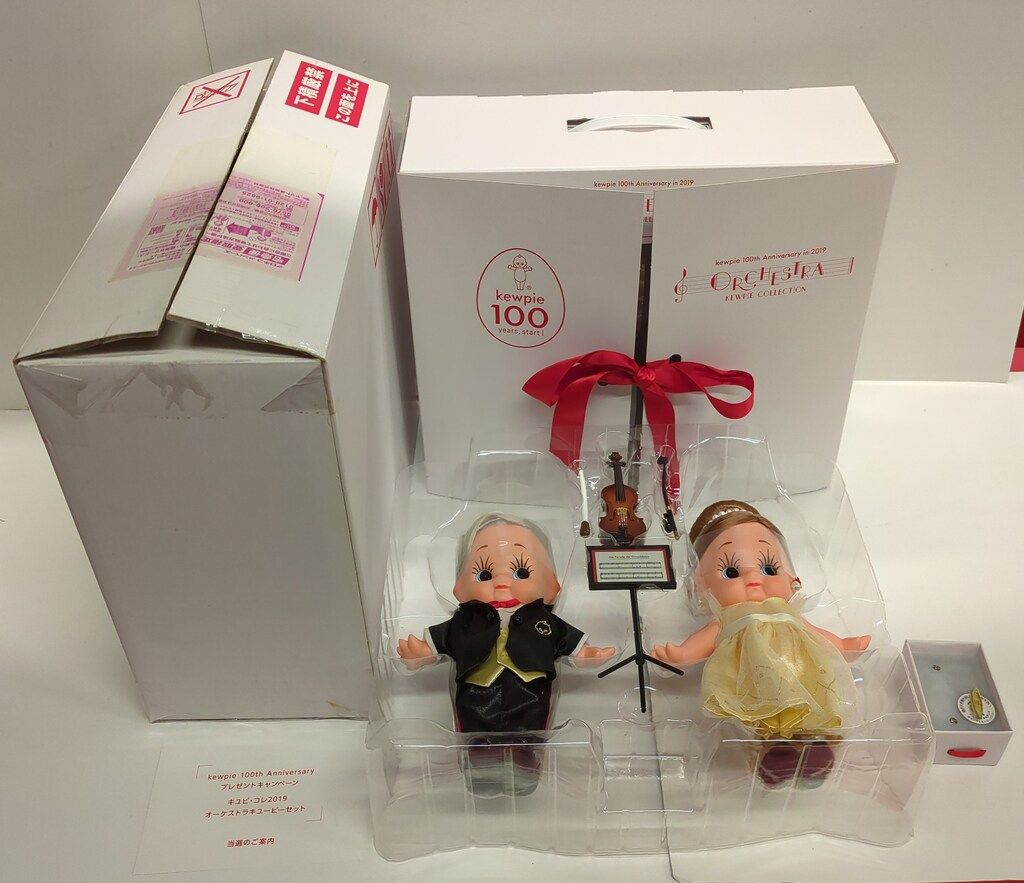 キューピー kewpie 100th Anniversary プレゼントキャンペーン キュピコレ2019 オーケストラキューピーセット キュッピーニ/マヨーネ