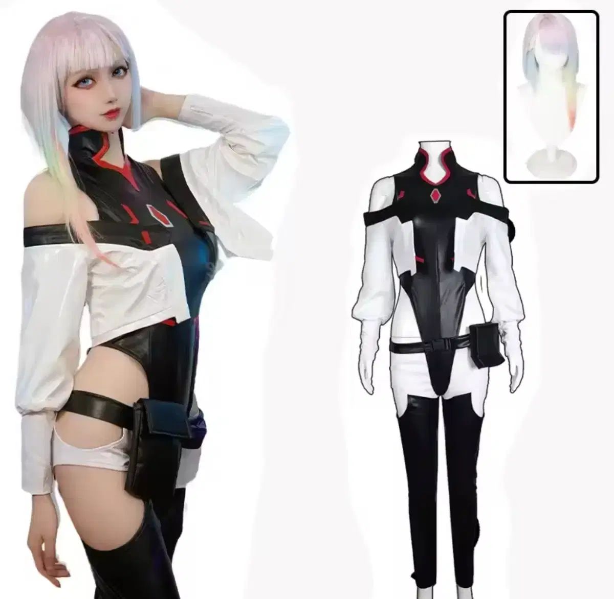 サイバーパンク ルシ コスプレウィッグ含む 5,592円