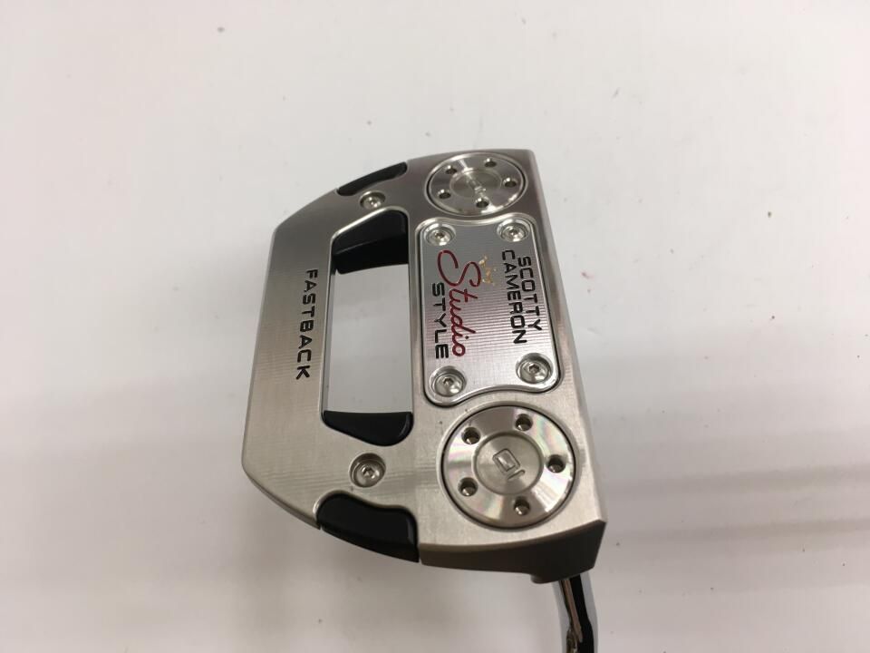 タイトリスト　SC STUDIO STYLE FASTBACK　パター　中古　ゴルフドゥ！水戸店【最短即日発送】