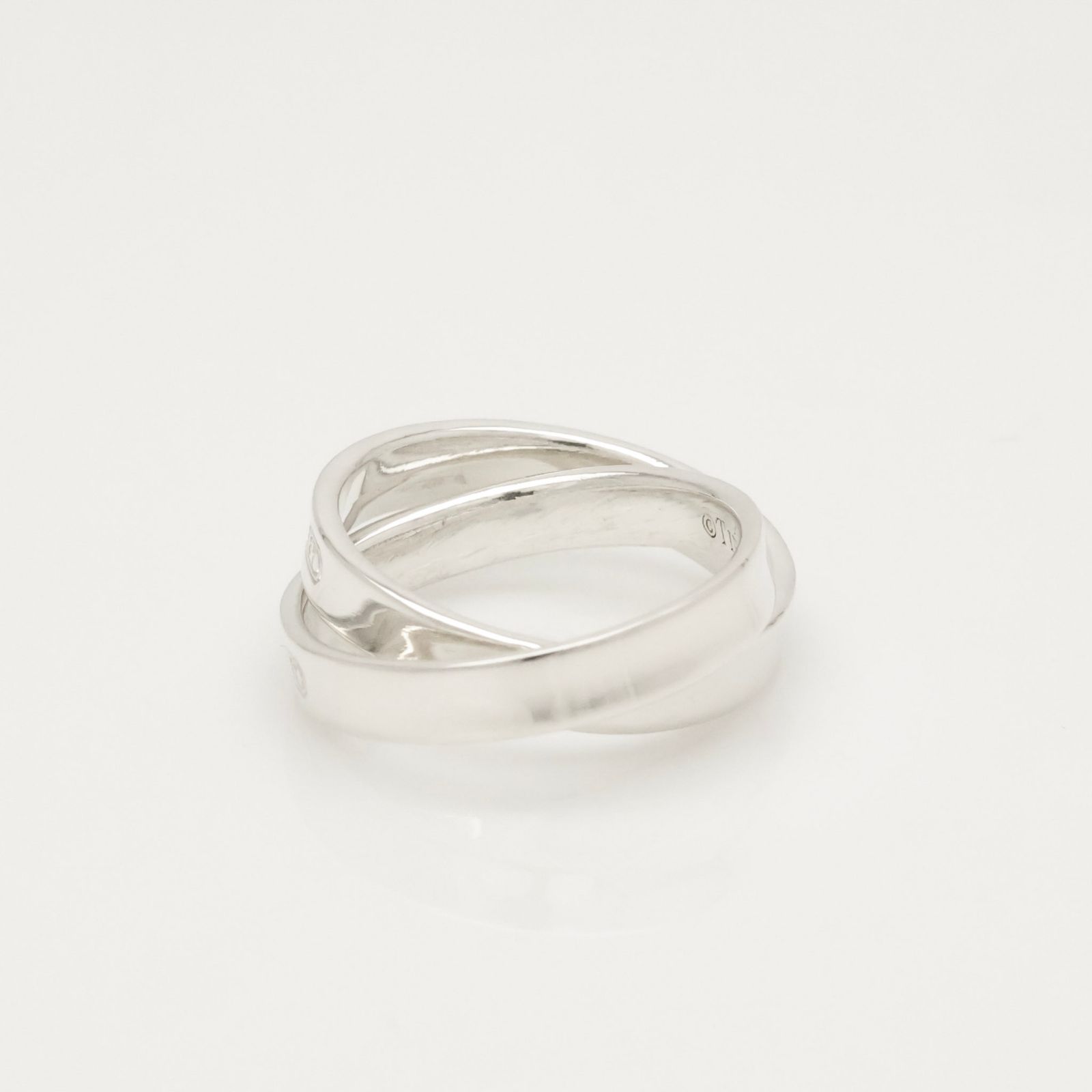 レディース TIFFANY＆Co. ロッキングサークル ダブルリング ユニセックス