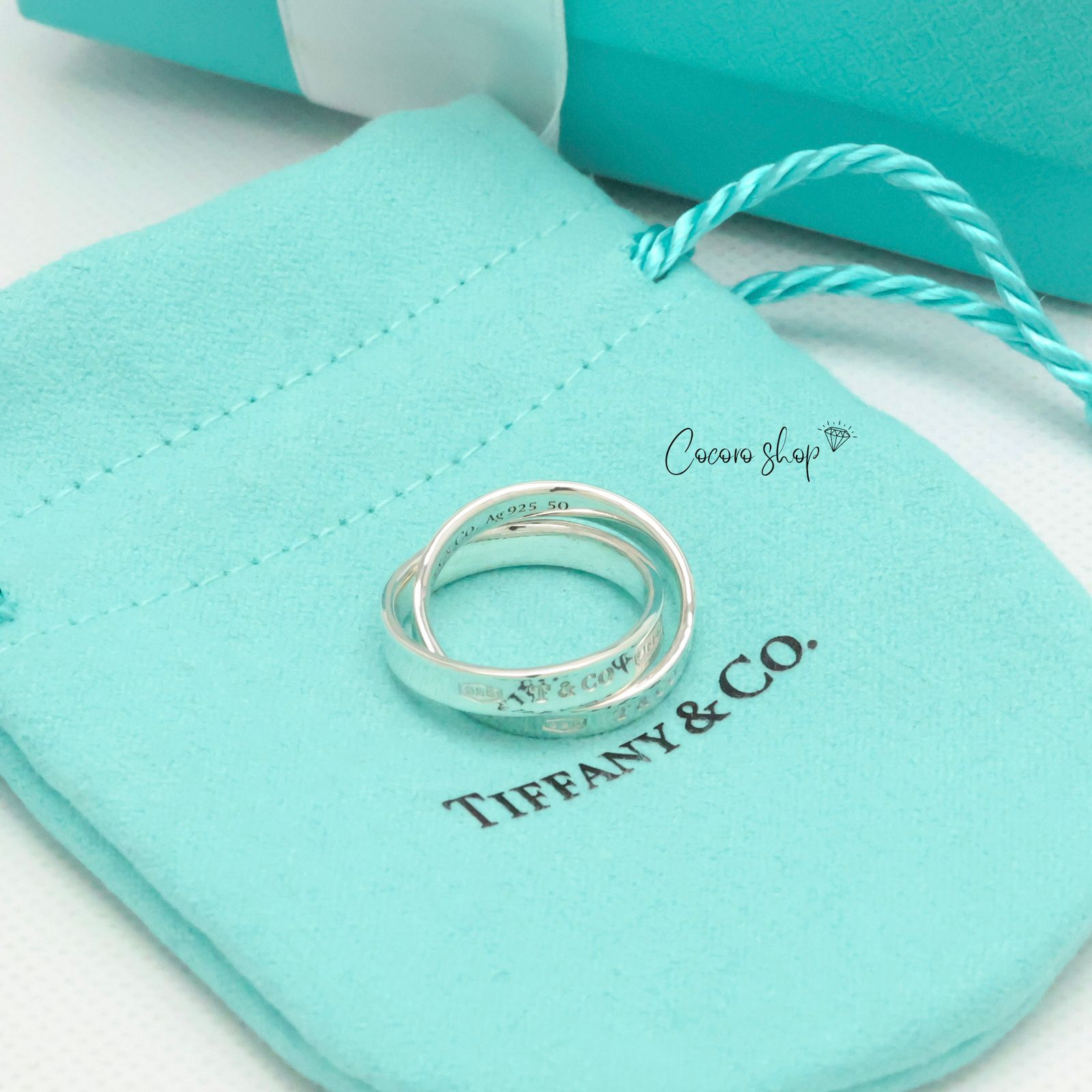 美品】ティファニー TIFFANY＆Co. 1837 インターロッキング サークル 