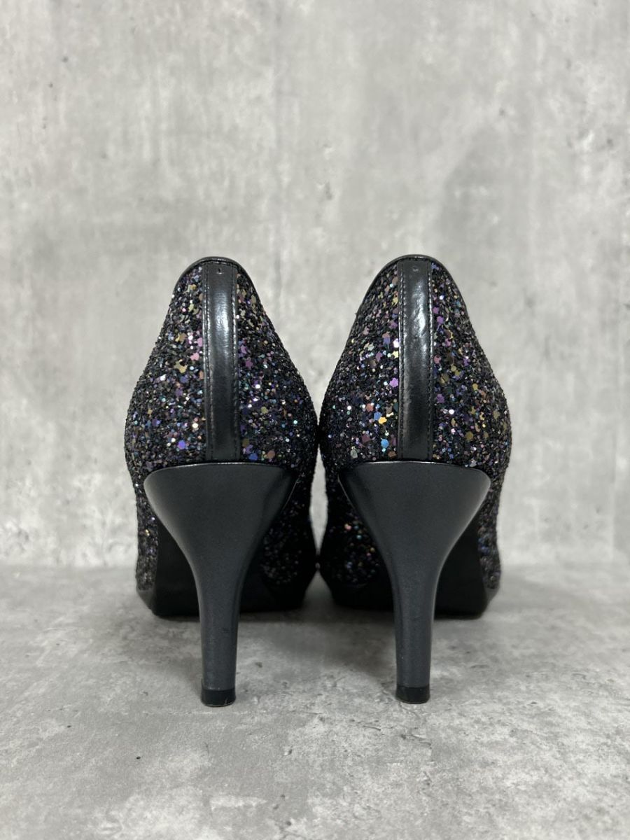 DIANA ダイアナ グリッター セクエル ハイヒール パンプス size23.5cm