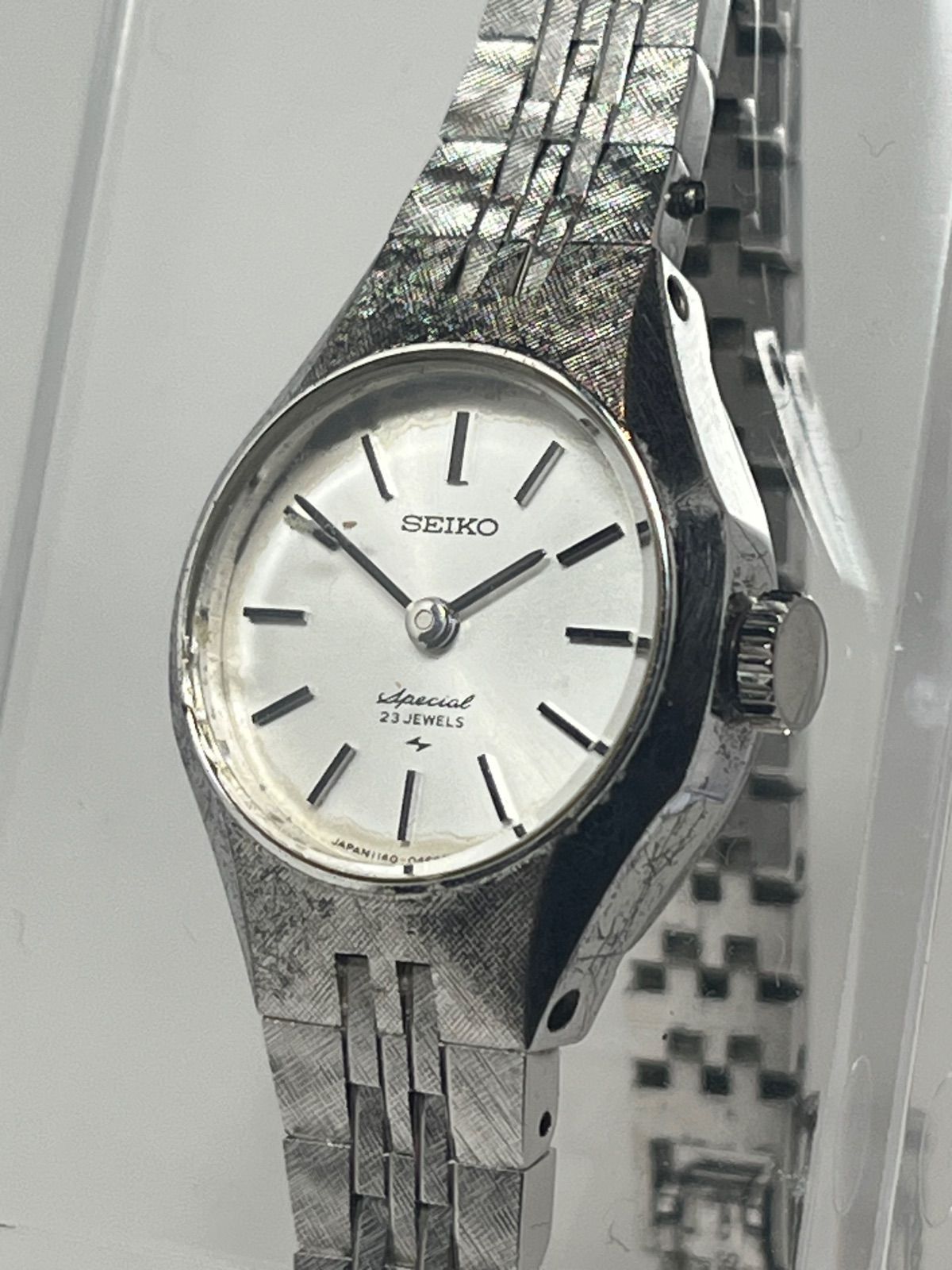 SEIKO】セイコー 1140-0220 腕時計 レディース 23jewels WGP 手巻き 