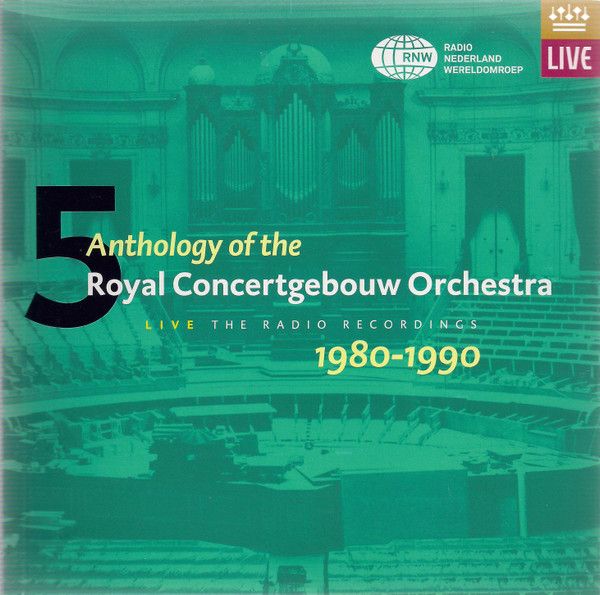 14discs CD Royal Concertgebouw Orchestra Anthology Of Royal Concertgebouw Orchestra Vol.5: 1 RCO08005 RCO Live 未開封 /00550