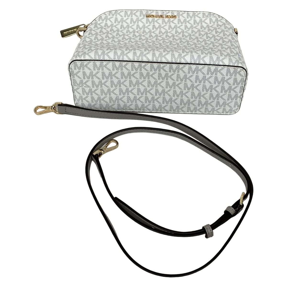 MICHAEL KORS(マイケルコース) ハンドバッグ - グレー レザー - メルカリ