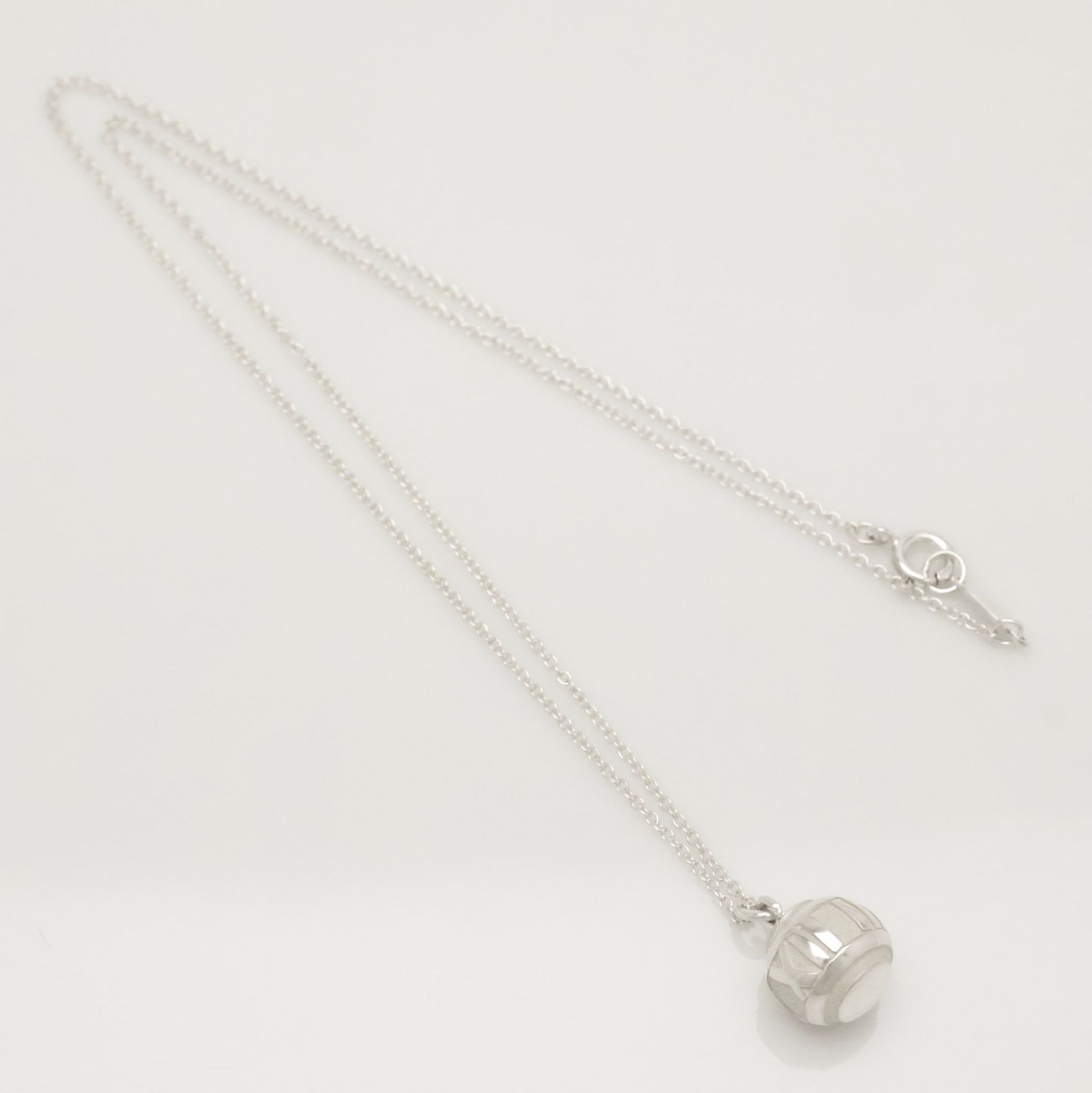 美品】ティファニー TIFFANY&Co. アトラス ラウンド ボール ネックレス 