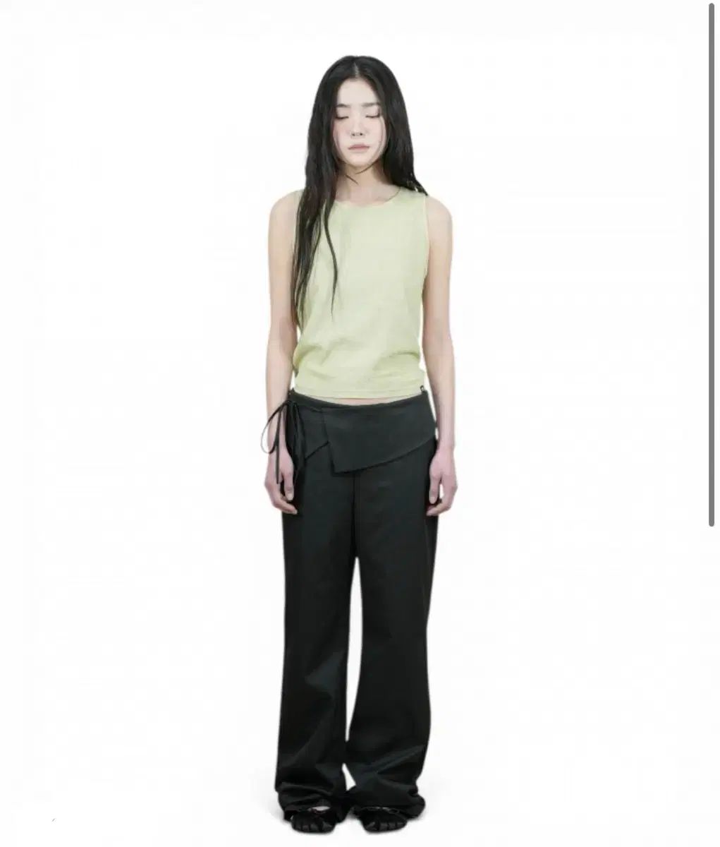 地球 어스 WRAP SLACKS (BLACK) 1