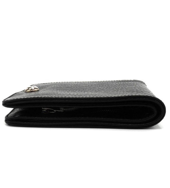 クロムハーツ CHROME HEARTS 【 1SNAP 】 1 スナップ  BSフレア ボタン レザー ウォレット 財布 s5845 クロムハーツ CHROME HEARTS 【 1SNAP 】 1 スナップ BSフレア ボタン