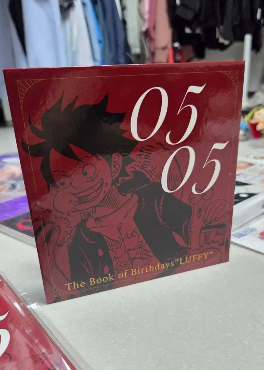 JUMP SHOP ONE PIECE モンキー・D・ルフィ(ルフィ) 誕生日 メモリアル BOOK 未開封 新品