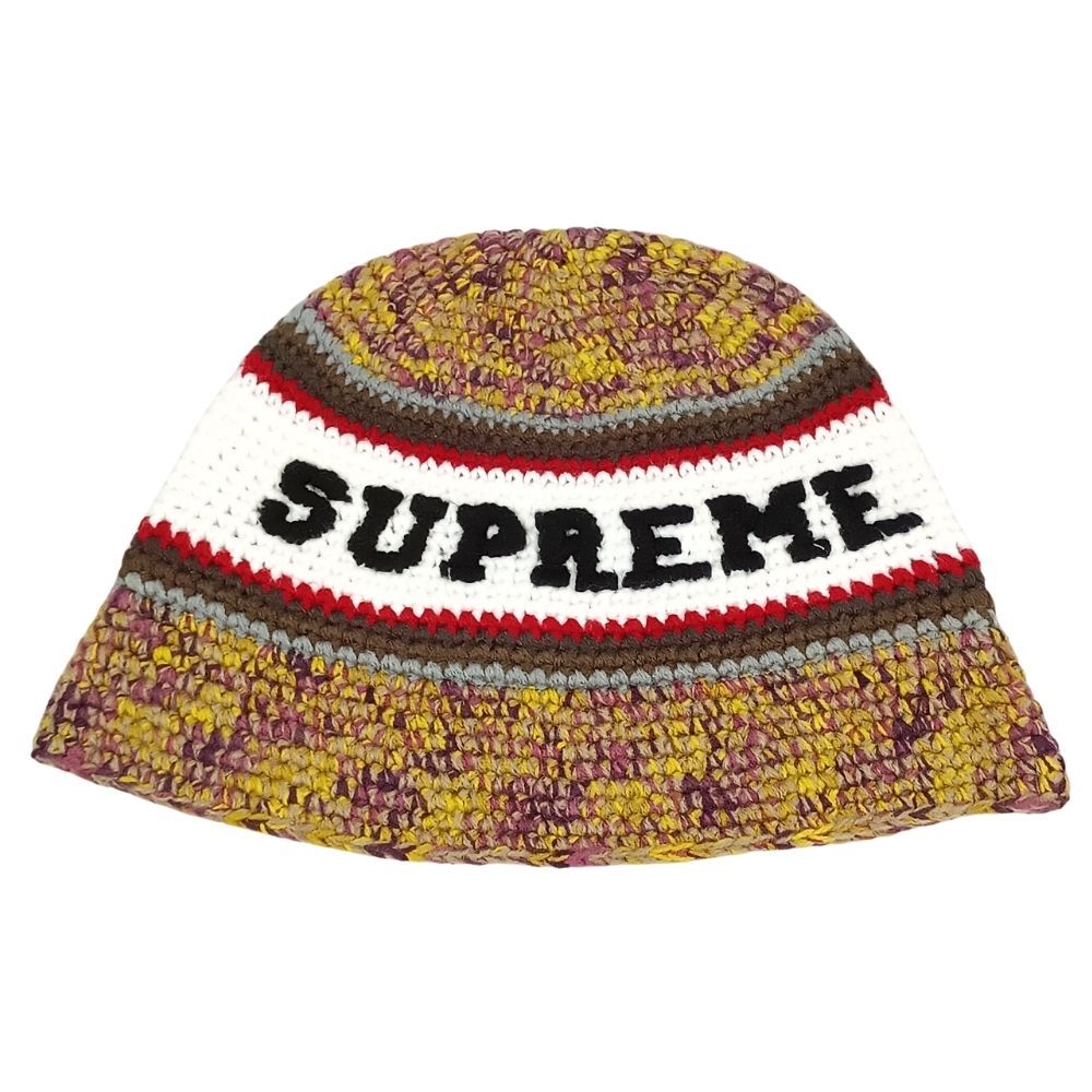 SUPREME シュプリーム 26SS Knit Logo Crusher ロゴ ニット ハット サイズONE SIZE 正規品 / 55110