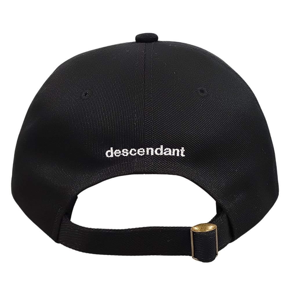 DESCENDANT ディセンダント CACHALOT 6PANEL キャップ ブラック 正規品