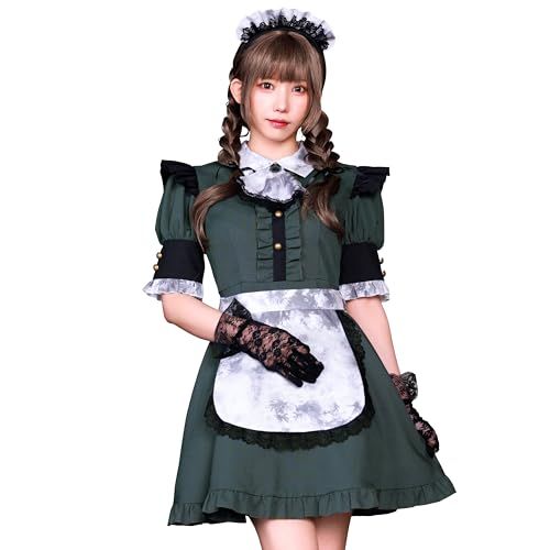クリアストーン(Clearstone) ネオゾンビ コスプレ ハロウィン ホラーハウスメイド レディース グレーpms 13bd2407
