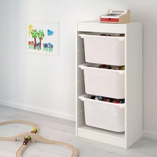 ☆トロファスト / TROFAST 収納フレーム S /ホワイト[イケア]IKEA