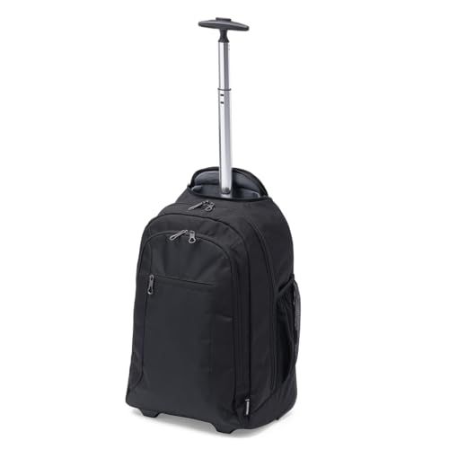 [サンワダイレクト] キャリー リュック 機内持ち込み 15.6型対応 25L キャスター付き 2輪 2WAY 軽量 撥水加工 1泊2日 スーツケース バック 200-BAGCR015BKpms 778b933e