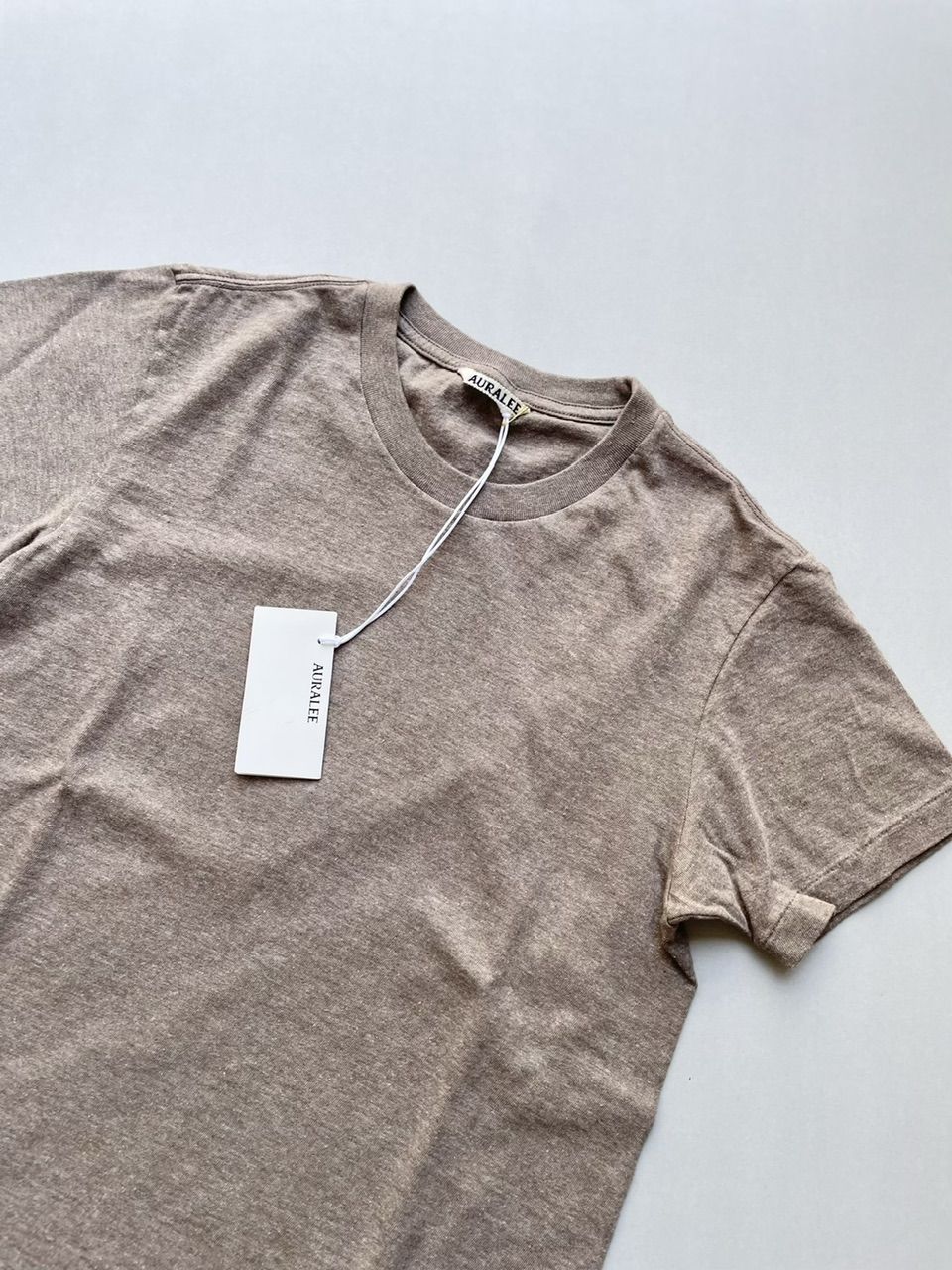 新品 AURALEE 2026SS Tシャツ オーラリー JERSEY TEE タグ付き未使用品 】 AURALEE オーラリー SEAMLESS CREW NECK TEE
