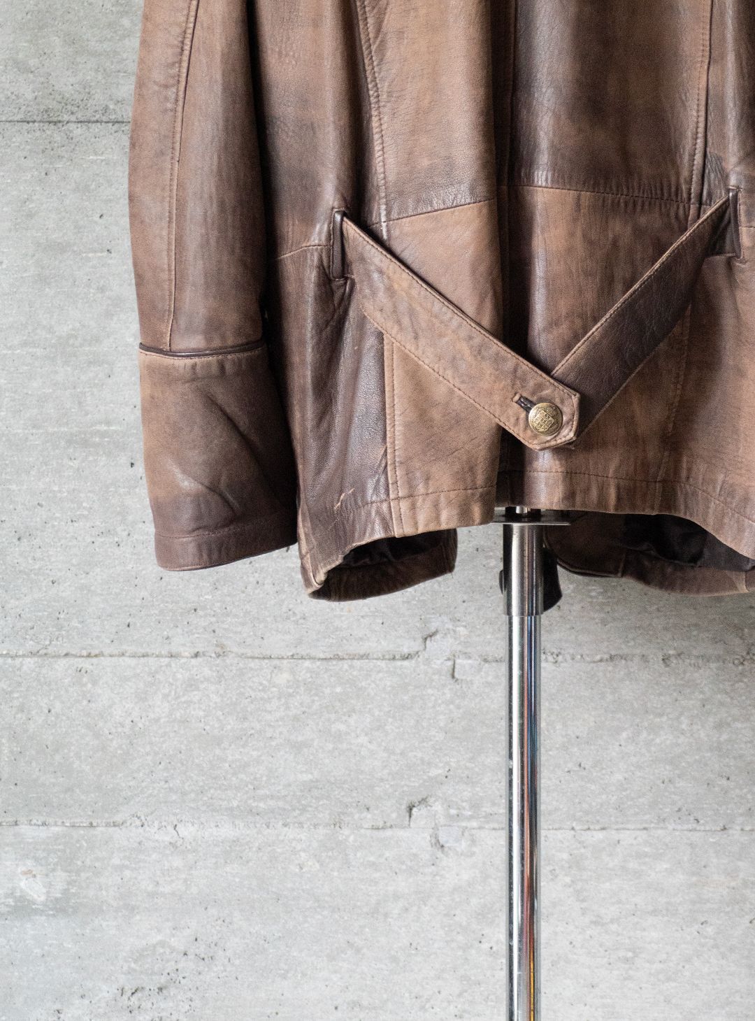 unknown 1980s Leather tyrolean Jacket - メルカリ