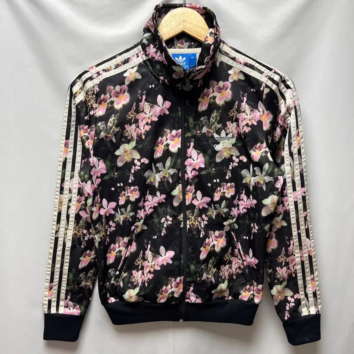 正規品/95 アディダス フラワー ファイヤーバード バックロゴ レディース トラックジャージ/ジャージ
