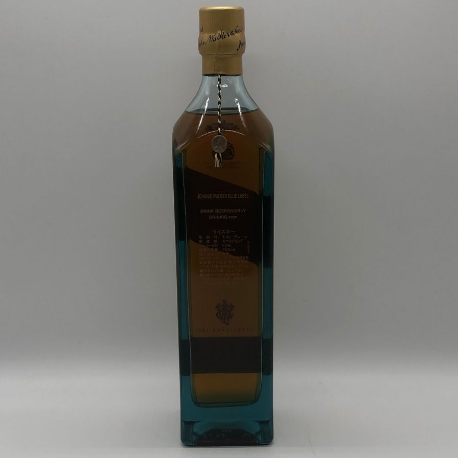 ジョニーウォーカー ブルーラベル 750ml 40% 未開栓 - メルカリ