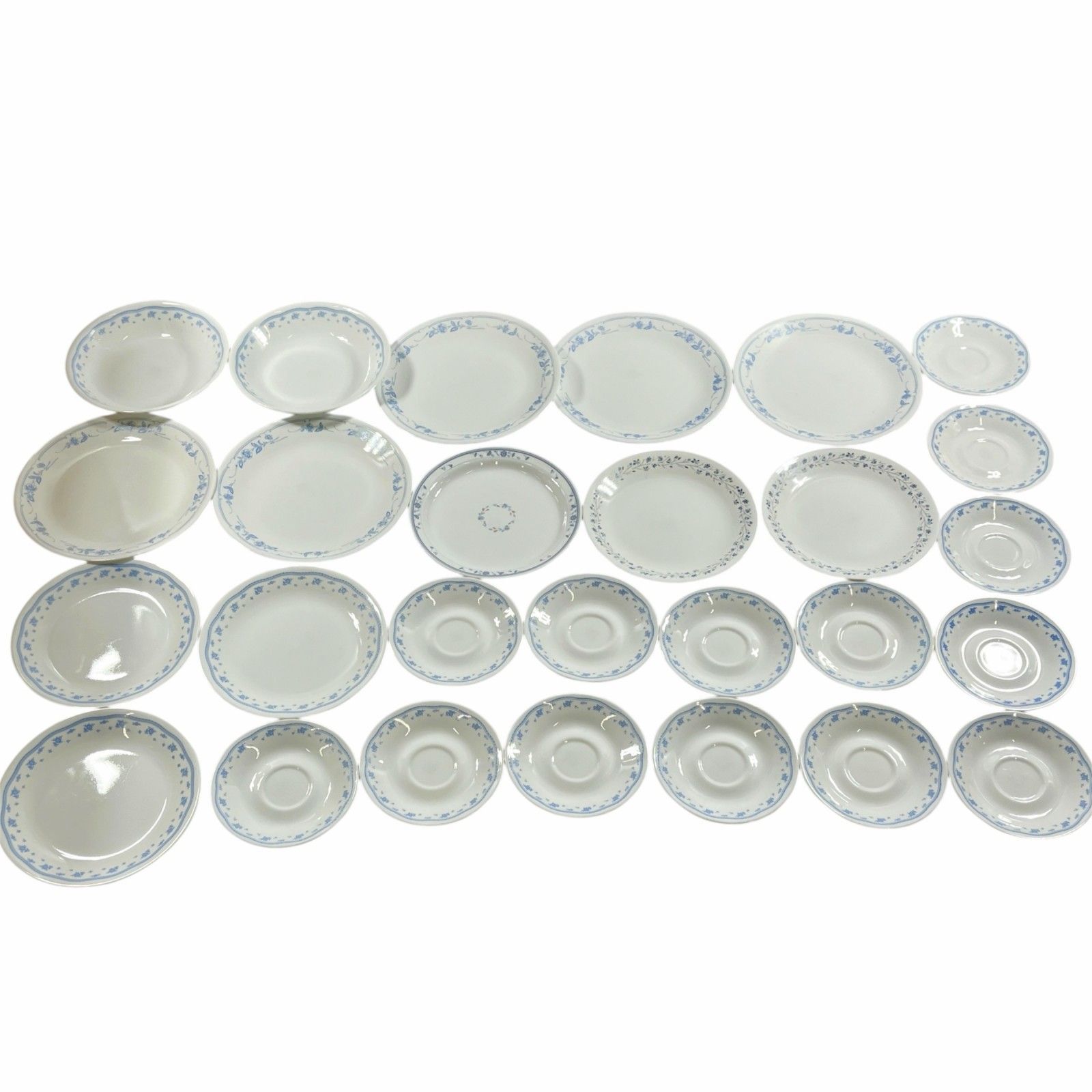 ★ コレール CORELLE 27点 まとめ商品 平皿 大皿 など モーニングブルー シリーズ 食器 ビトレル 現状品 5.45kg