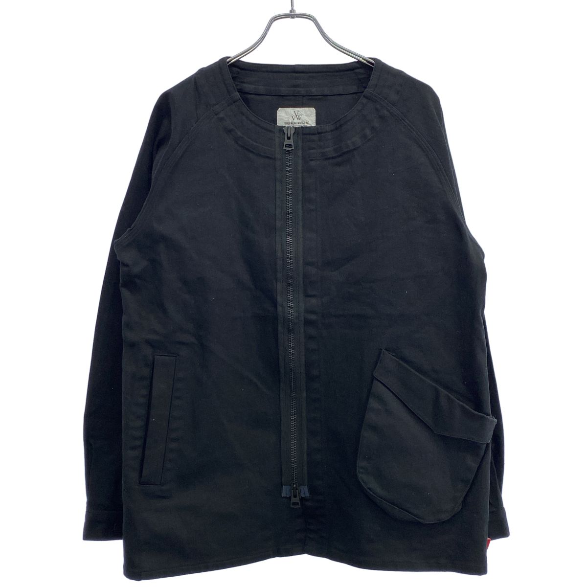 VIRGOwearworks ヴァルゴウェアワークス SNAKE ZIP JKT スネークジップジャケット ブラック 2