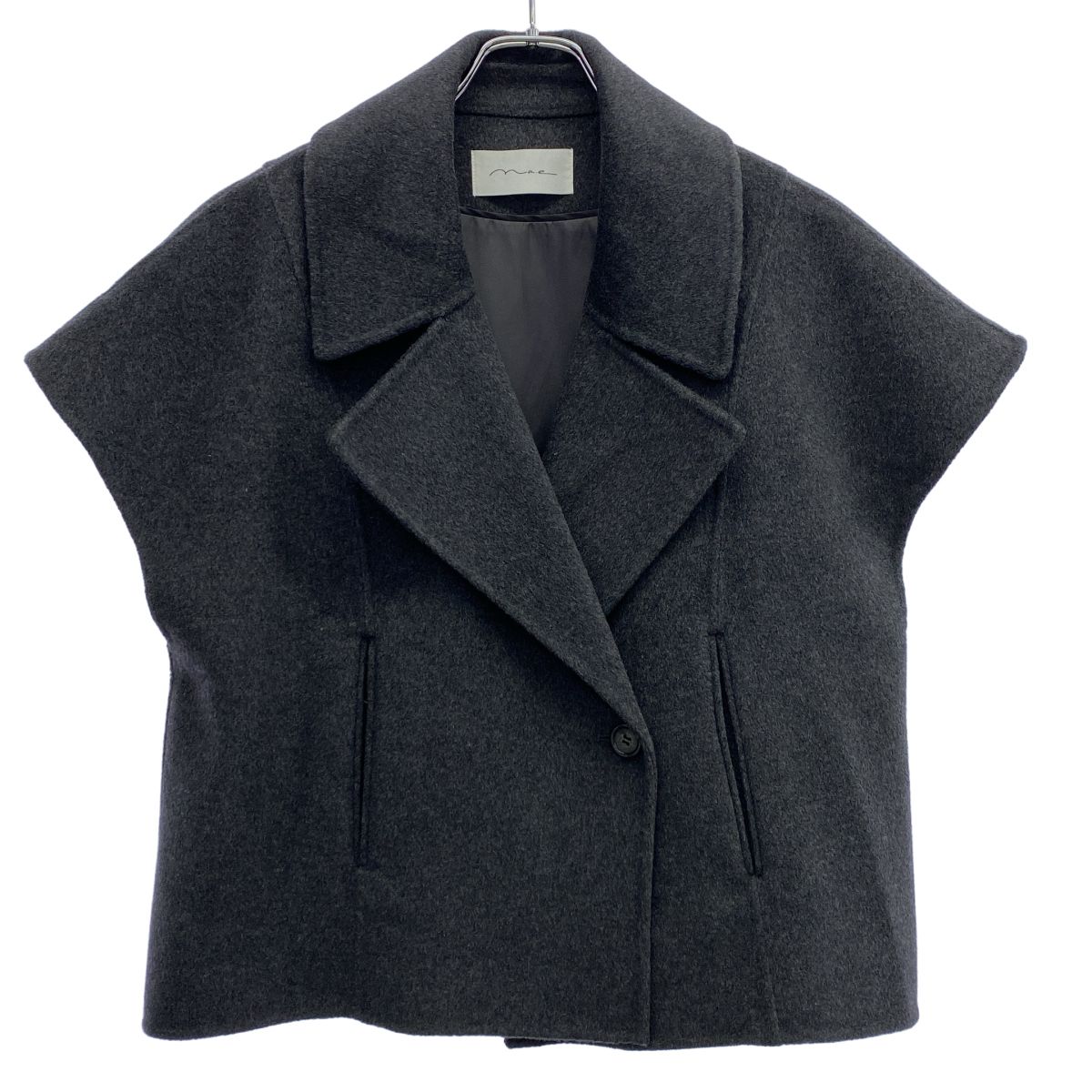 エ　Na.e Standard Wool Vest チャコール ウールベスト Na.e ナエ Standard Wool Vest ウールベスト グレー - - メルカリ