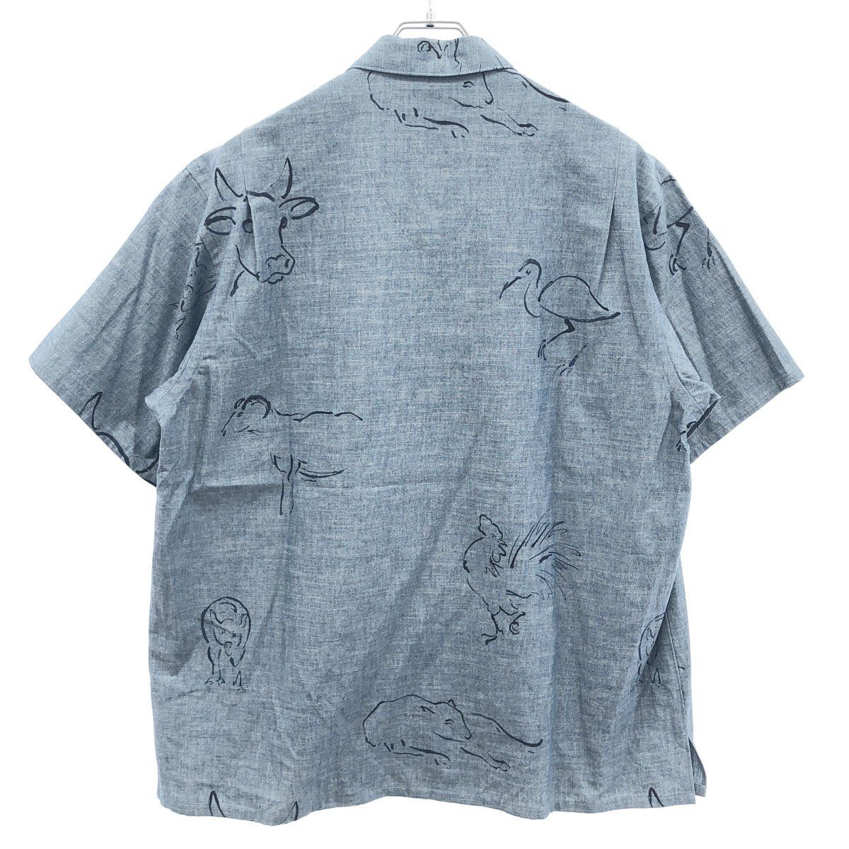 OLD JOE オールドジョー 24SS ORIGINAL PRINTED OPEN COLLAR SHIRTS