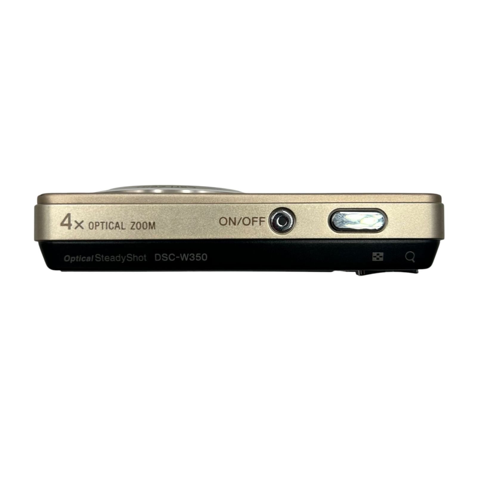 【極美品】 SONY Cyber-shot W350 ゴールド DSC-W350 □SONY DSC-W350 Cyber-shot ゴールド 14.1MP コンパクトデジタル