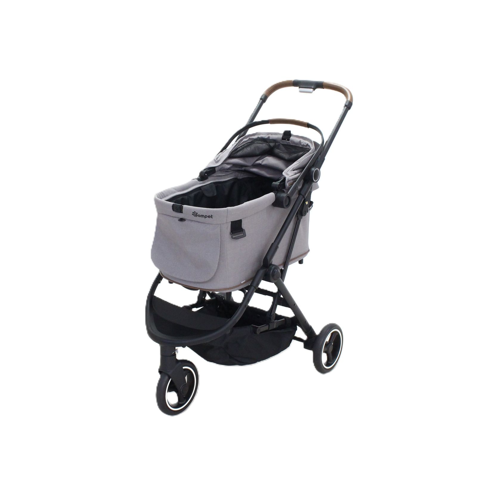 中古 コンビ ペット用カート ルルテイル キャリー　4972990195140 レンティキュラークラウズグレー【可(C)】