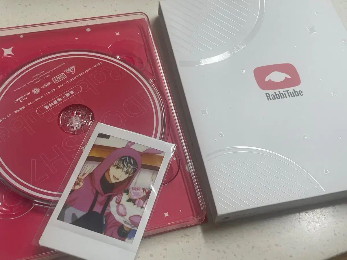 初回限定版 モモ チェキ含む アイドリッシュセブン(アイナナ) ラビチューブ ラビットチューブ ブルーレイ Blu-ray